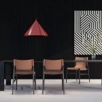 Black Oak 9′ Acoustic Slat Wood Wall Panel