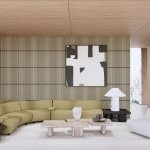 White Oak 2′ Acoustic Slat Panel