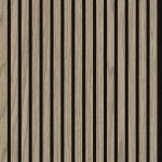 Natural Walnut 9′ Acoustic Slat Wood Wall Panel