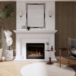 Natural Walnut 9′ Acoustic Slat Wood Wall Panel