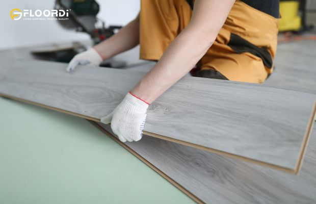 DIY-friendly laminate flooring installation