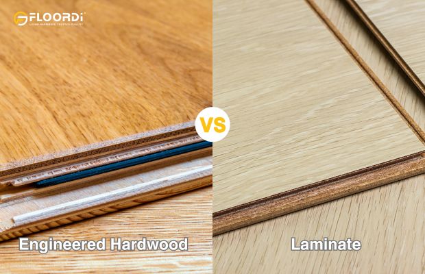 engineered hardwood vs laminate