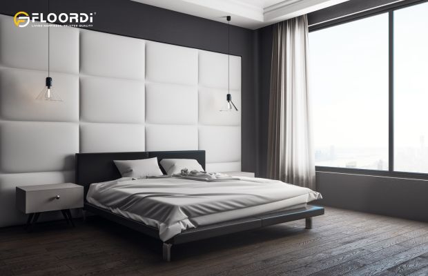 faux leather suede panels