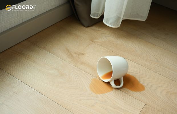 Waterproof products are necessary for wet areas like basements and kitchens