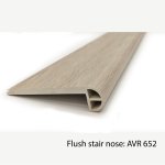 Nez de marche affleurant pour planchers – Finition de bord lisse