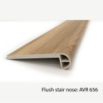 Nez de marche affleurant pour planchers – Finition de bord lisse