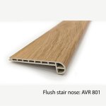 Nez de marche affleurant pour planchers – Finition de bord lisse