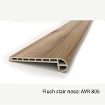 Nez de marche affleurant pour planchers – Finition de bord lisse