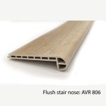 Nez de marche affleurant pour planchers – Finition de bord lisse