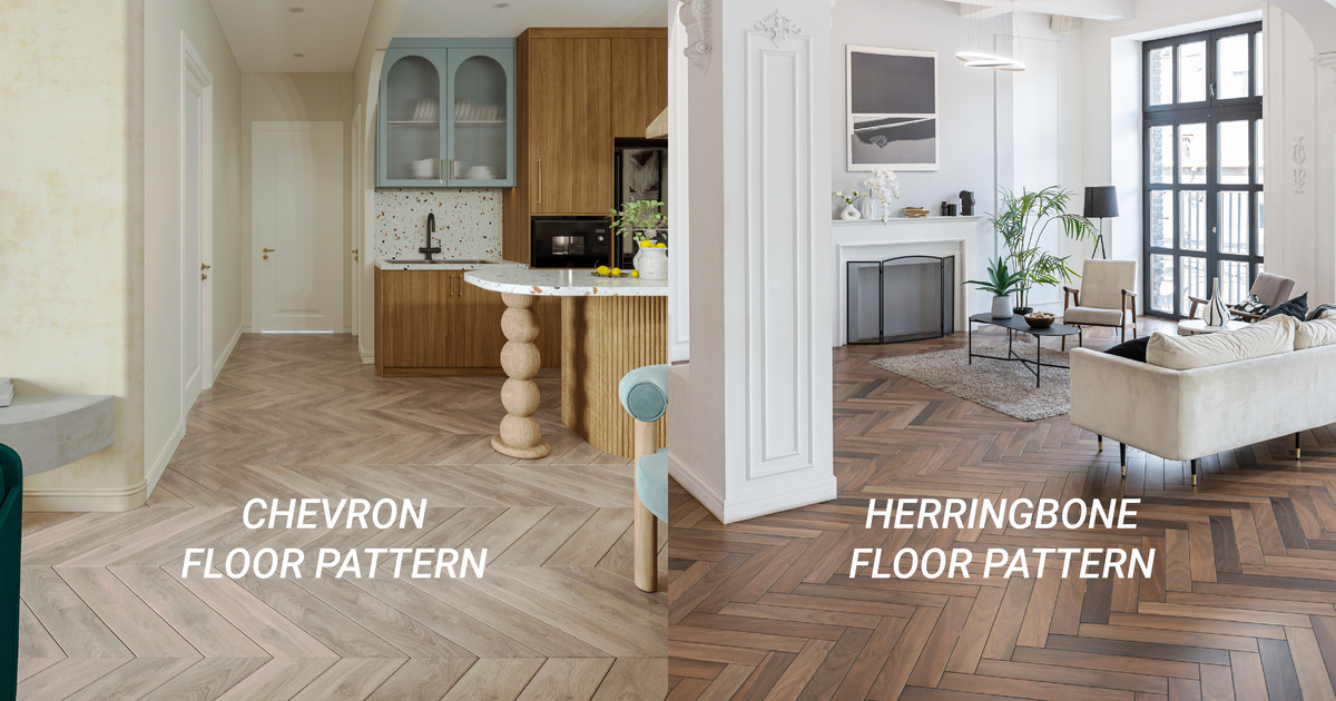 Chevron vs Herringbone: The Complete Side by Side Comparison
