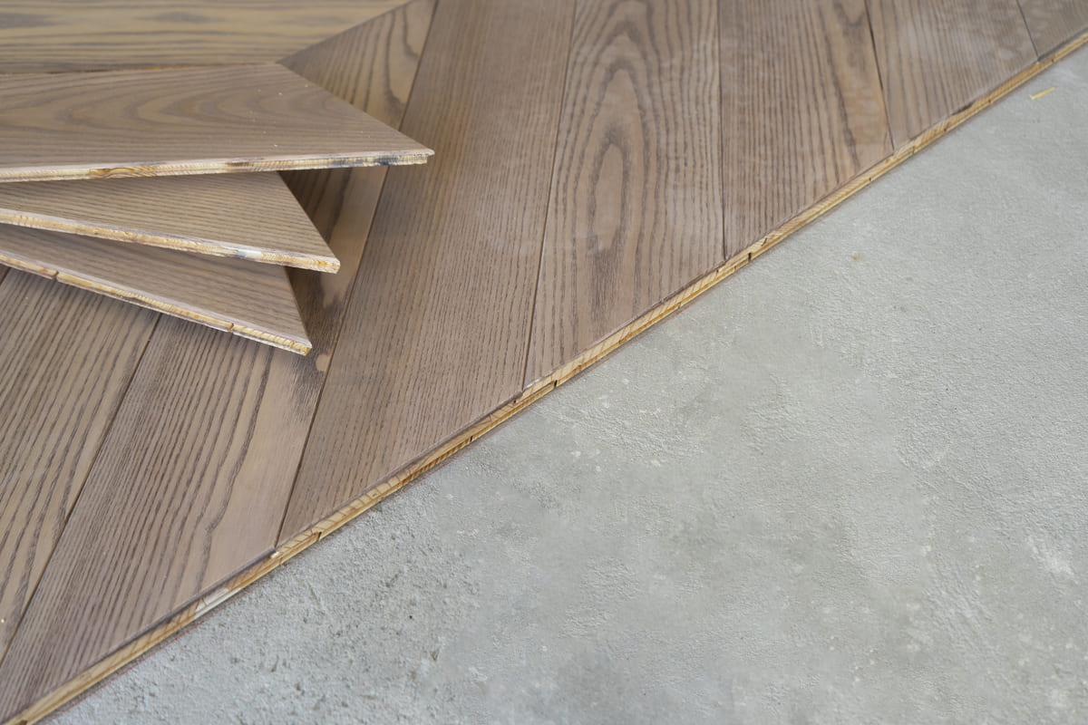 concrete slabs subfloor