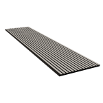 Grey Oak 9′ - Acoustic Slat Wood Wall Panel