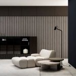 Grey Oak 9′ - Acoustic Slat Wood Wall Panel